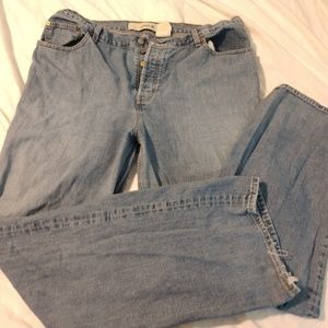 Gap loose fit button fly jeans 20